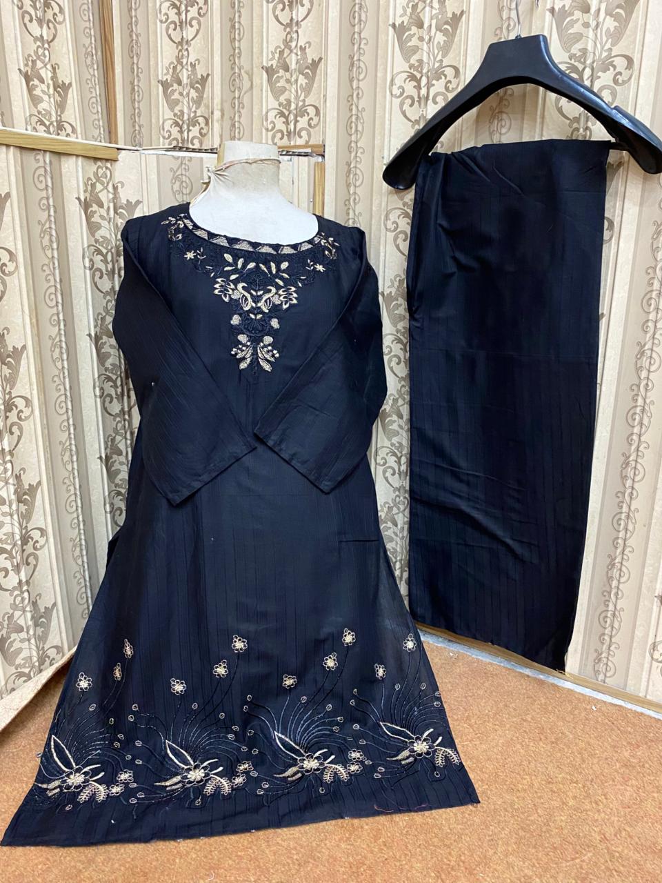 Heavy embroidery Fancy Two Pc