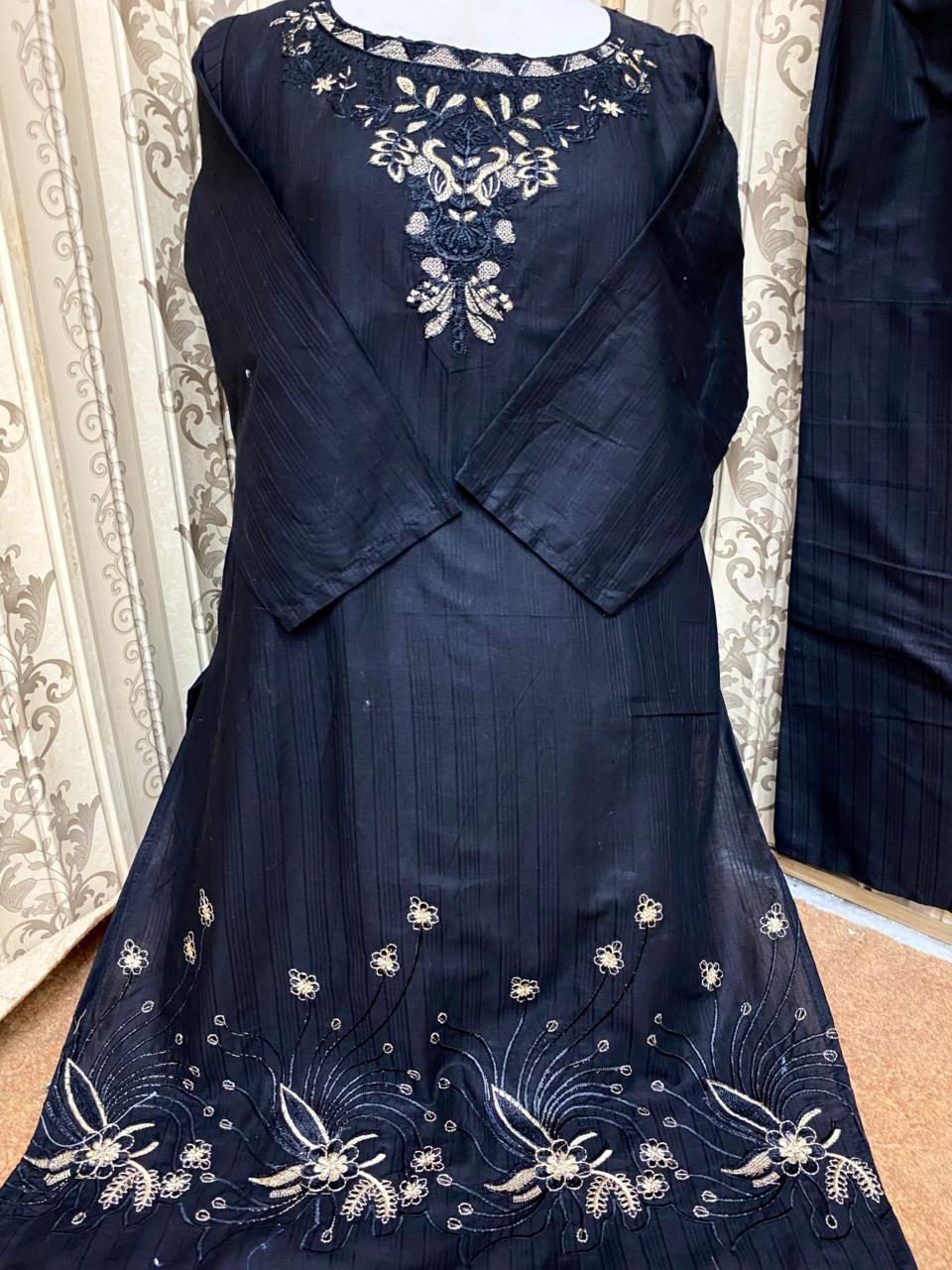 Heavy embroidery Fancy Two Pc
